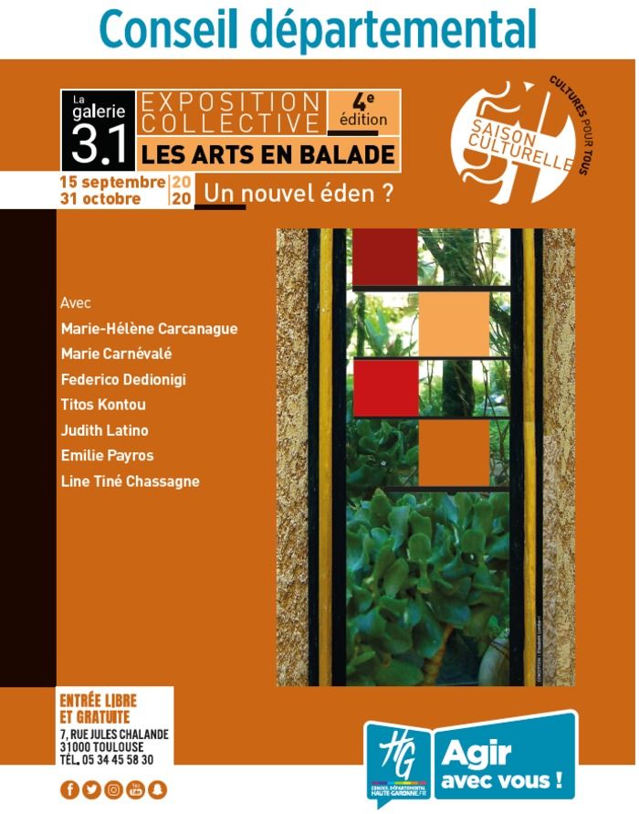 Exposition organisée en partenariat avec l'association Les Arts en Balade à Toulouse.