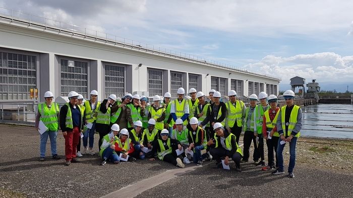 Visite de la centrale hydroélectrique de Vogelgrun