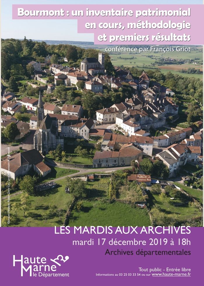 Dans le cadre des Mardis aux Archives