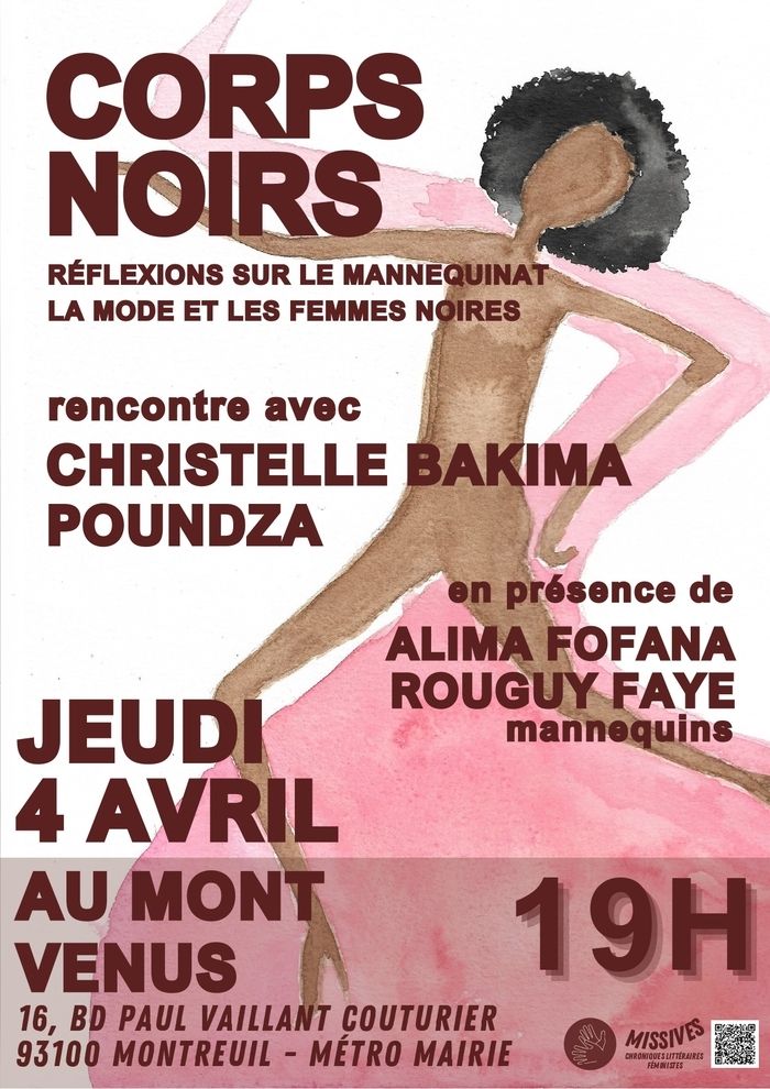 Dans "Corps noirs", Christelle Bakima Poundza questionne et repense la présence des femmes noires dans la mode.