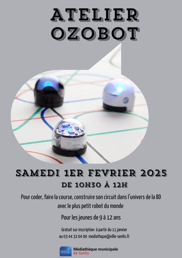 Pour coder, faire la course, construire son circuit dans l'univers de la BD avec le plus petit robot du monde.