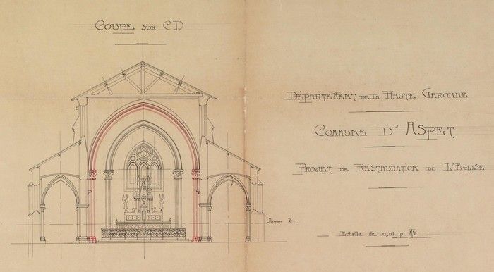 Quelle est l’histoire de la halle, de l’église, de l’école de votre village ? Aux Archives, nous conservons les traces de la construction de ces lieux de notre paysage quotidien.