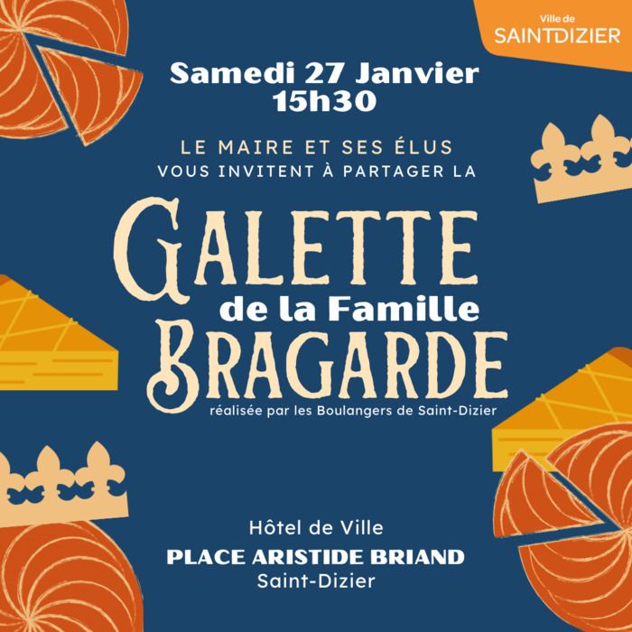 La ville de Saint-Dizier organise, samedi 27 janvier après-midi, un moment convivial et de partage autour de la dégustation d'une galette des rois géante.