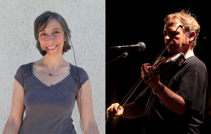 Danses du Quercy avec Fabienne Vilate et Xavier Vidal