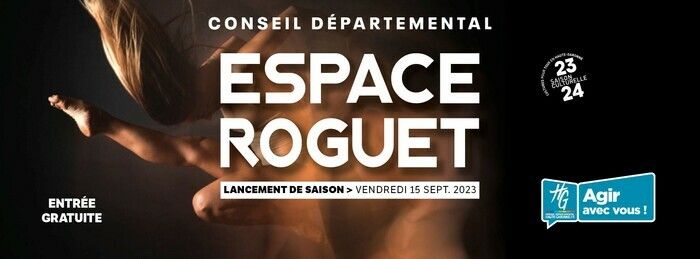 À l’Espace Roguet la rentrée rime avec présentation de saison ! Le Conseil départemental vous invite à venir partager ce temps convivial et festif dès 18h30 !