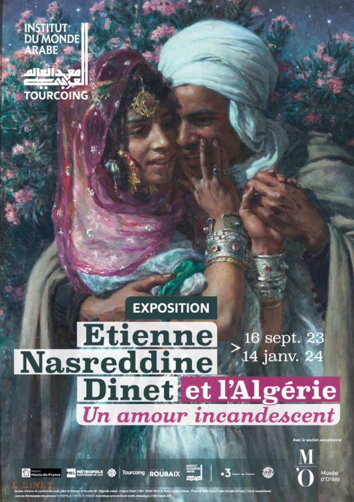 L’IMA-Tourcoing présente une rétrospective consacrée à l’œuvre d’Étienne Dinet, peintre à la destinée hors du commun !