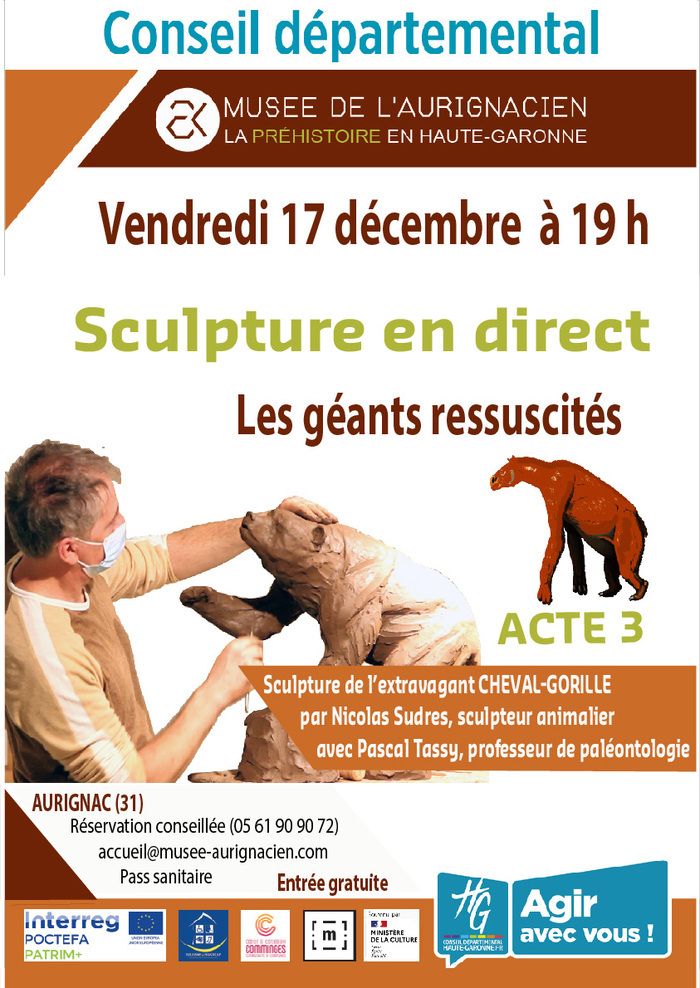 Après l'acte 1 et l'acte 2, nous avons le plaisir de vous inviter à l'ACTE 3. Un défi nouveau : retrouver la morphologie d'une espèce que personne n'a jamais vue ni représentée, le Cheval-Gorille.