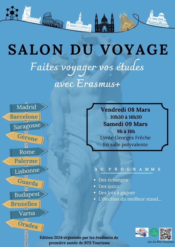 Semaine des métiers du tourisme : salon du voyage