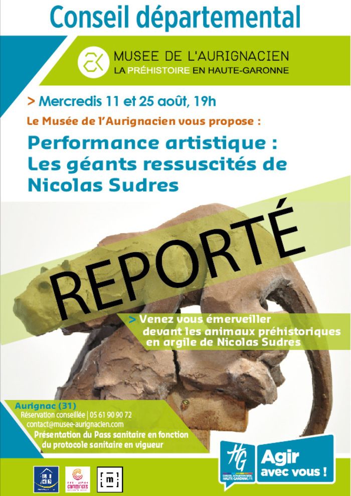 Venez vous émerveiller devant les animaux préhistoriques en argile de l'artiste Nicolas Sudres