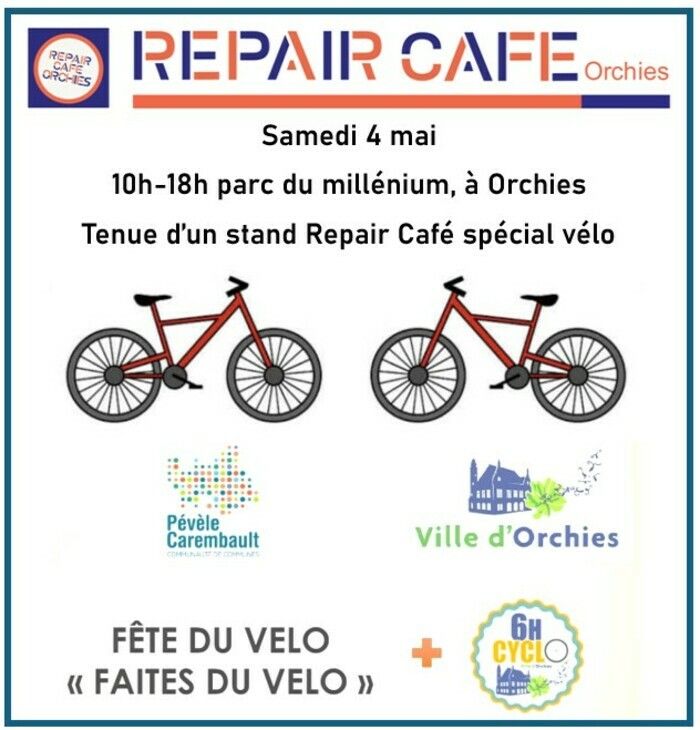 dans le cadre de la fête (faites) du vélo de la CCPC et des 6h cyclo de la ville Orchies