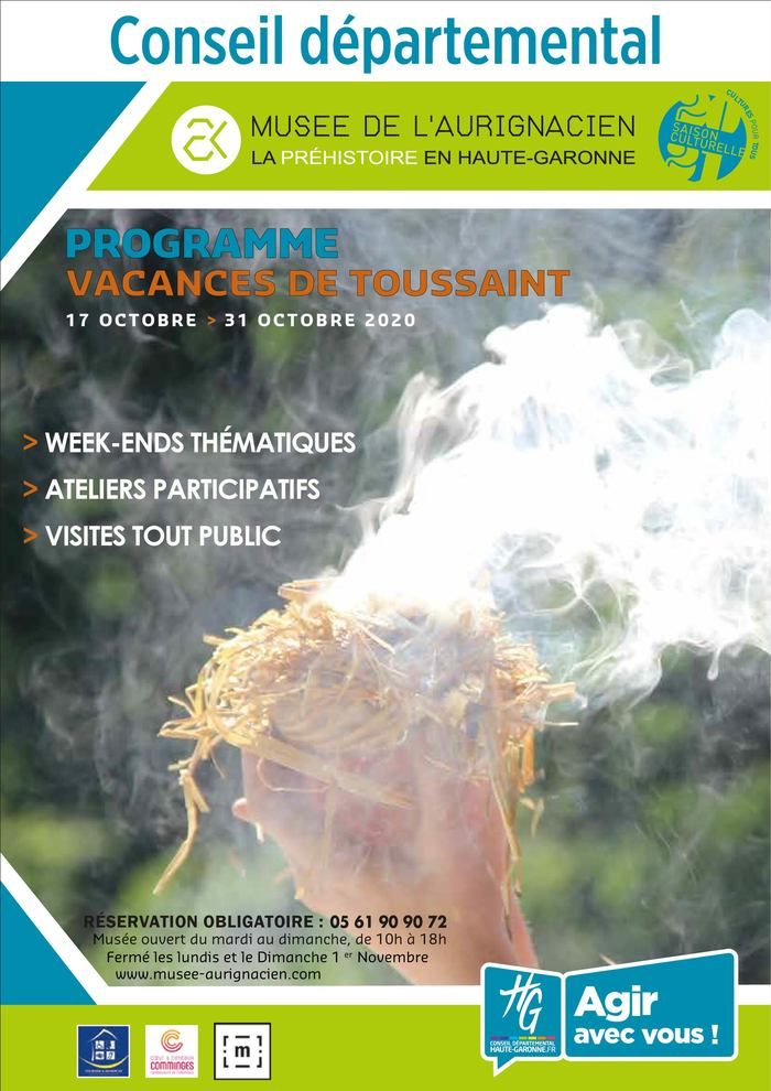 Au programme pour ces vacances, des visites sur mesure, des ateliers différents chaque jour et des week-ends thématiques pour découvrir la préhistoire sous de multiples facettes.