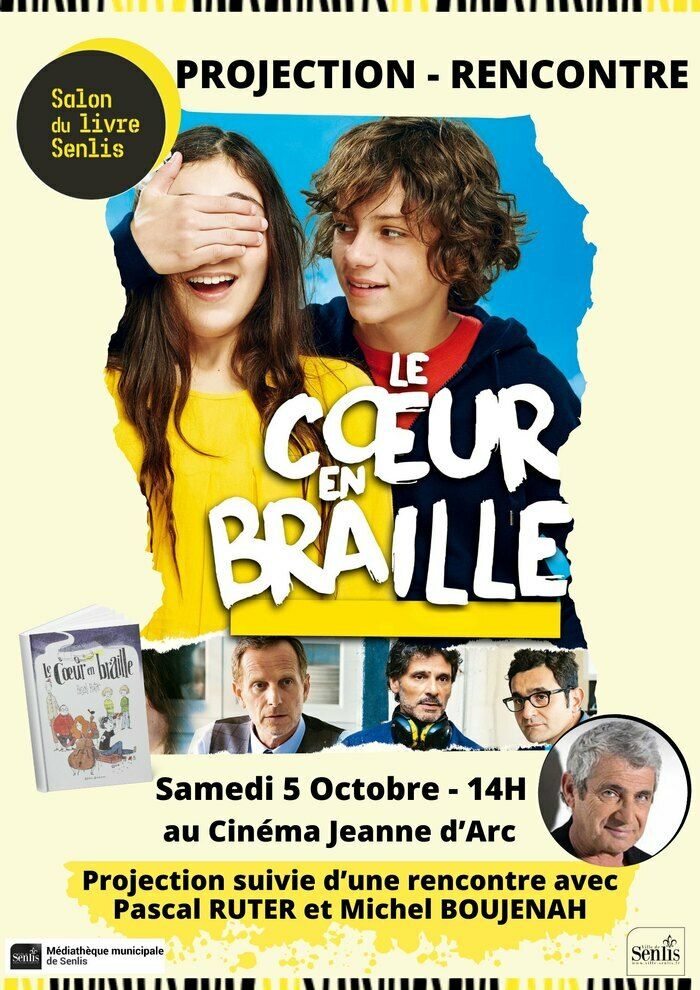 Dans le cadre du Salon du livre, le cinéma de Senlis vous propose un Ciné-Rencontre exceptionnel en présence de Pascal Ruter et Michel Boujenah.