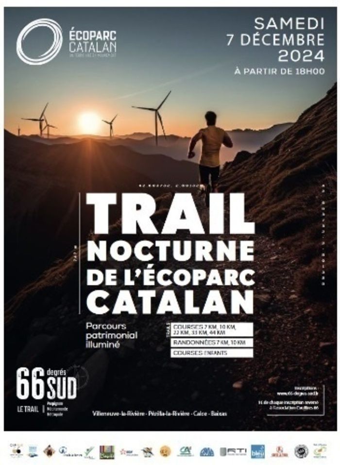 Trail nocturne de l'écoparc catalan