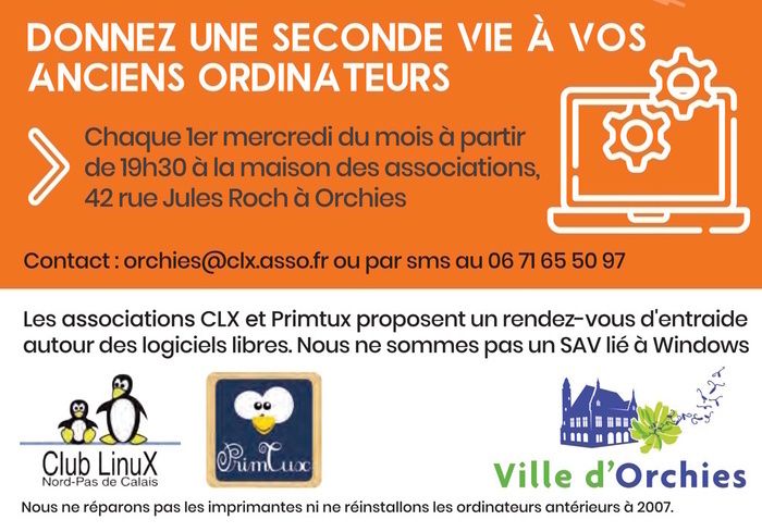 Ne jetez plus vos anciens ordinateurs, offrez-leur une seconde vie !