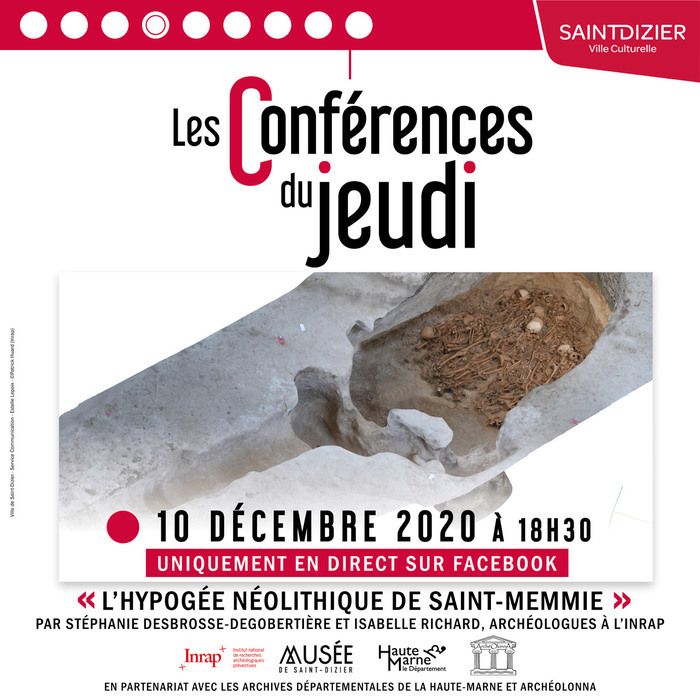 Les Conférences du Jeudi : L’hypogée néolithique de Saint-Memmie