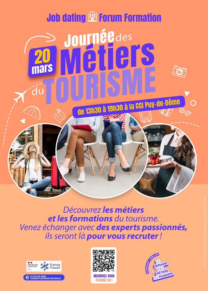 Venez découvrir et rencontrer des entreprises touristiques du Puy-de-Dôme qui recrutent !