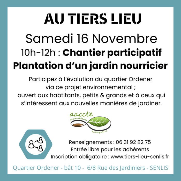 Plantation d'un jardin nourricier