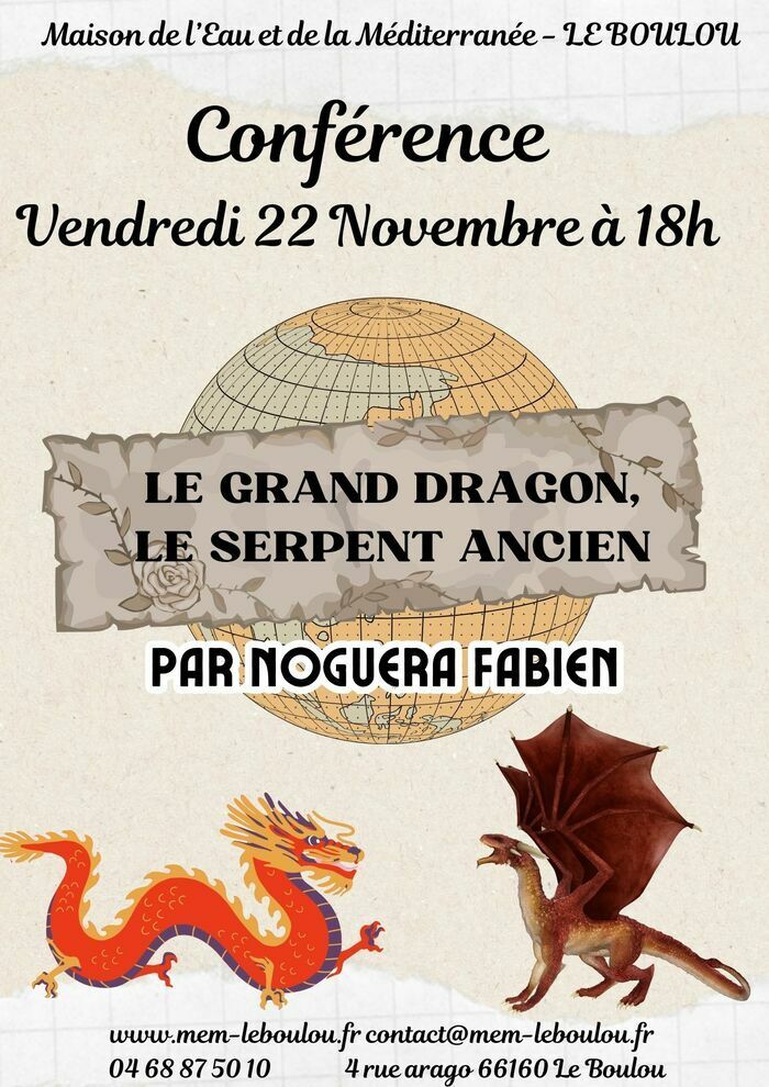 Conférence gratuite sur les dragons