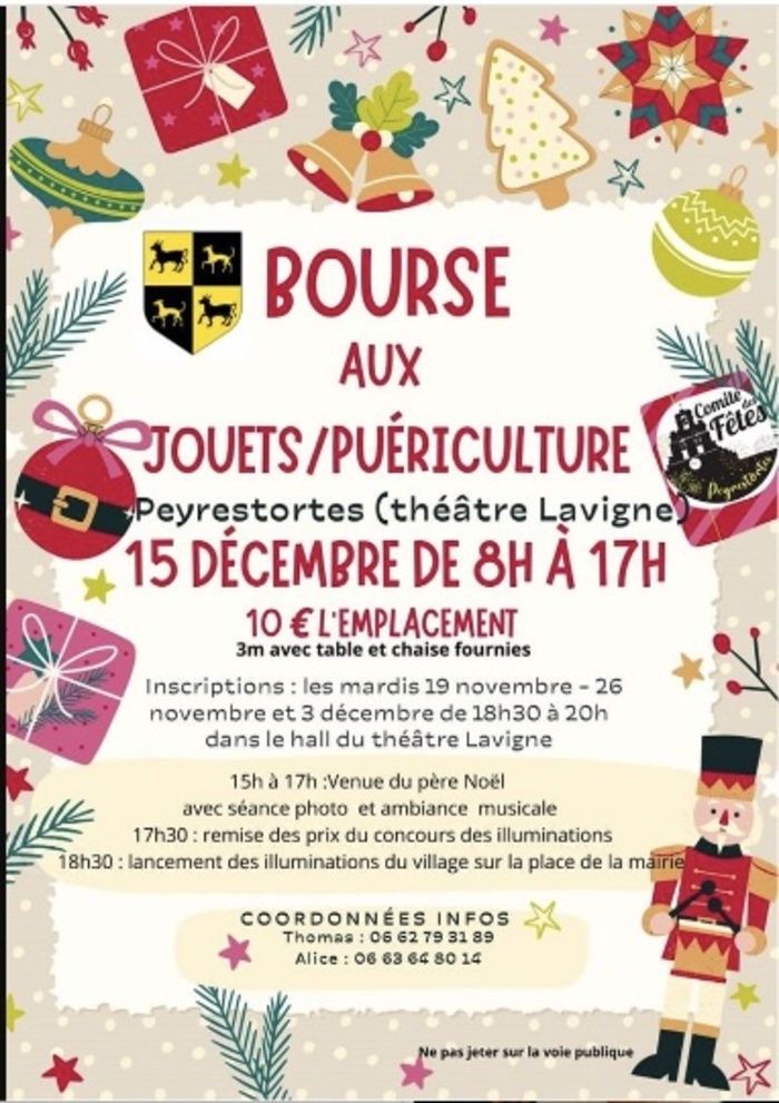 Bourse aux jouets et puériculture