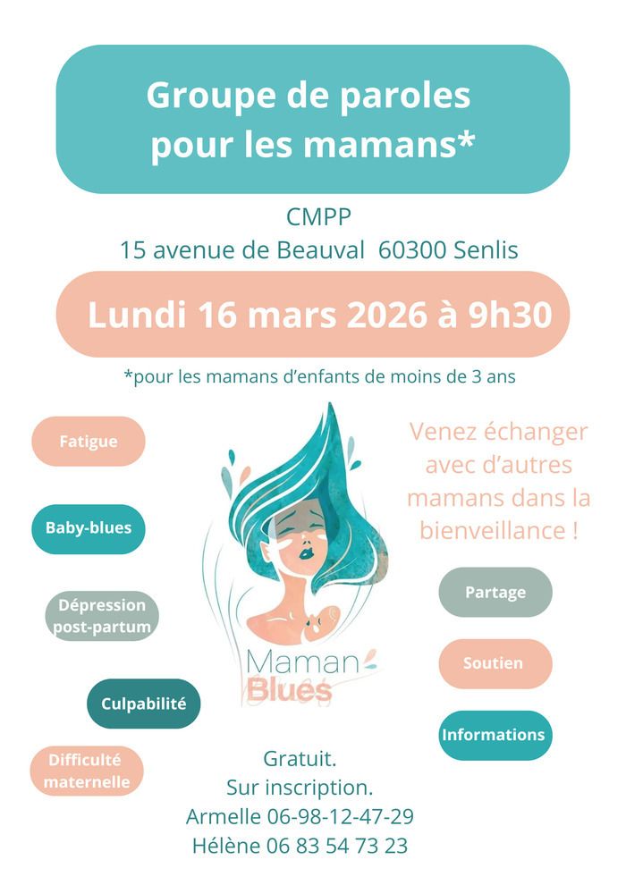 Pour les mamans d'enfants de moins de 3 ans