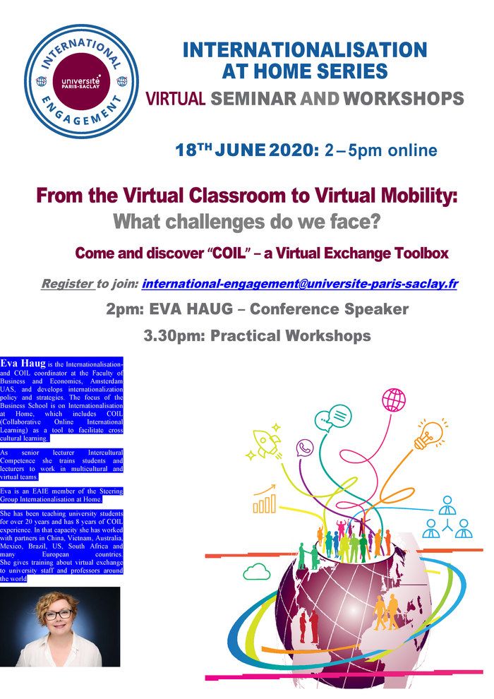 From the Virtual Classroom to Virtual Mobility how are we coping ? Would you like to share your experience or simply follow how others are doing it ?