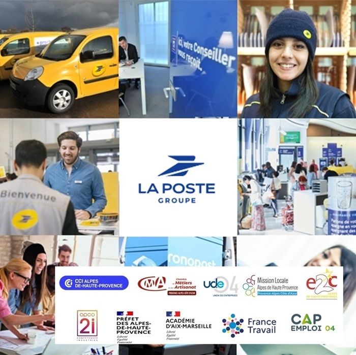 Visite de la plate forme courrier colis - groupe la Poste - Manosque