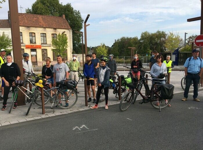 Randonnée vélo 60 km sur la journée au départ de la gare de Douai