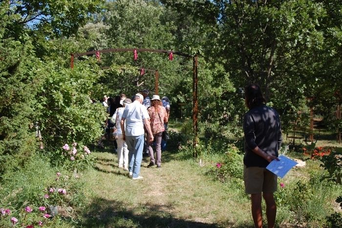 In dieser kommentierten Tour wird Sylvie, Designerin und Gärtnerin des Rosengartens, Sie "die Kulissen des Rosengartens" entdecken lassen, wo der Gartenbau beleuchtet wird. Sie werden in der Fo...