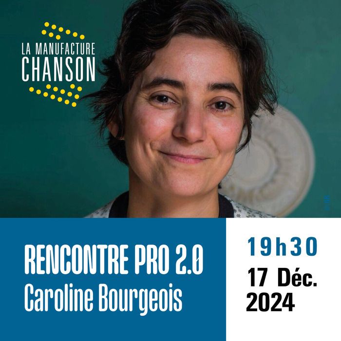 Dans le cadre de ses activités de formation, la Manufacture Chanson organise, en collaboration avec le CNM, des rencontres avec des professionnel·le·s du secteur de la chanson.