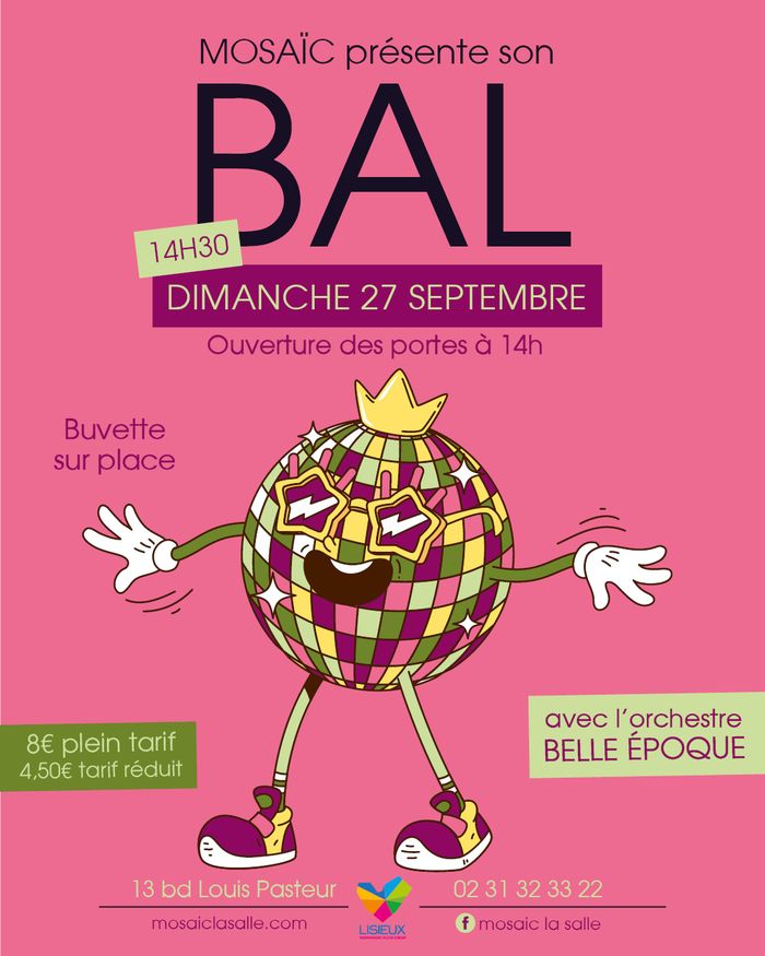 Venez danser au rythme de l'orchestre belle époque le dimanche 27 septembre !