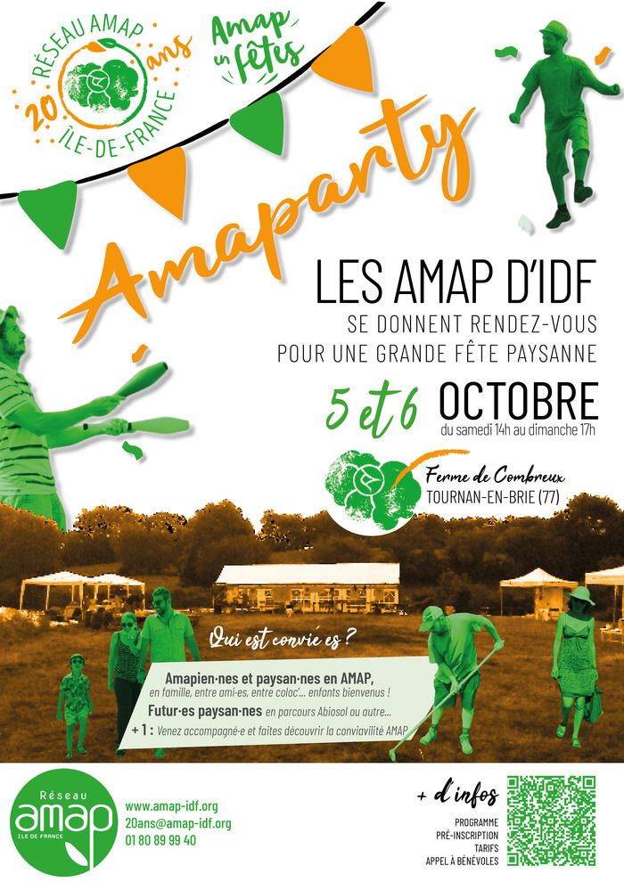 La grande fête paysanne des AMAP d'IDF