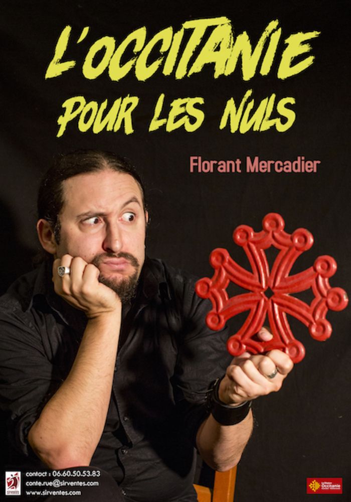 Avec sa musique, son humour (et une bonne dose de mauvaise foi), Florant Mercadier raconte l’histoire de l’Occitanie, la petite et la grande.