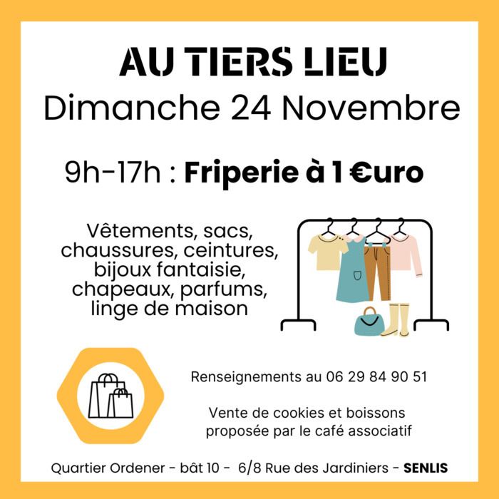 Vente friperie pour faire de bonnes affaires !