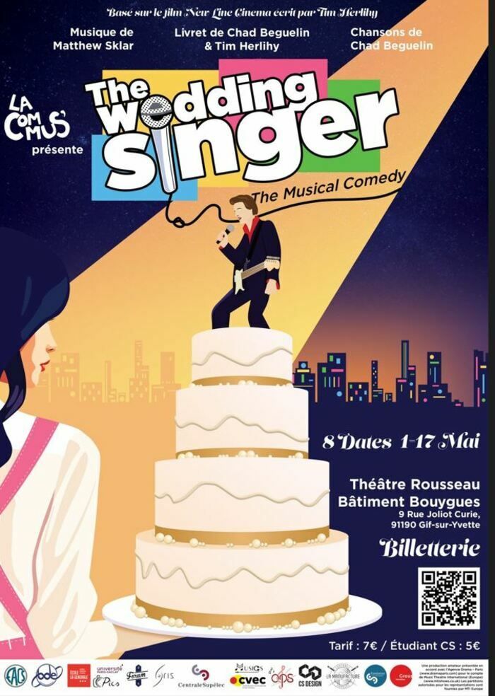 L’association de comédie musicale de CentraleSupélec, revient cette année pour sa 8ème édition avec 8 représentations de The Wedding Singer réadaptée de Broadway.