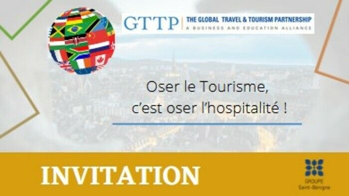 Semaine des métiers du tourisme : Troisièmes Rencontres Nationales GTTP France sur le thème "Oser le Tourisme, c'est oser l'Hospitalité !" - vendredi 29 mars 2024 à Dijon.