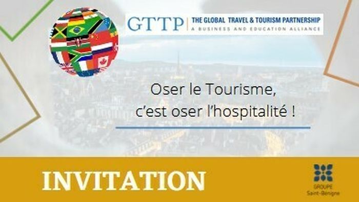 Semaine des métiers du tourisme : Troisièmes Rencontres Nationales GTTP France sur le thème "Oser le Tourisme, c'est oser l'Hospitalité !" - vendredi 29 mars 2024 à Dijon.