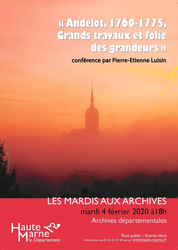 Dans le cadre des Mardis aux Archives