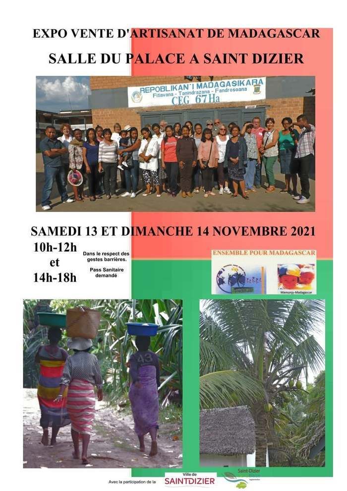 Mamonjy Madagascar  avec Amsolid vous accueille salle du Palace et vous propose de l'artisanat rapporté de Madagascar ainsi que du Pérou, Inde, Afrique... Nous vous informons aussi sur nos projets