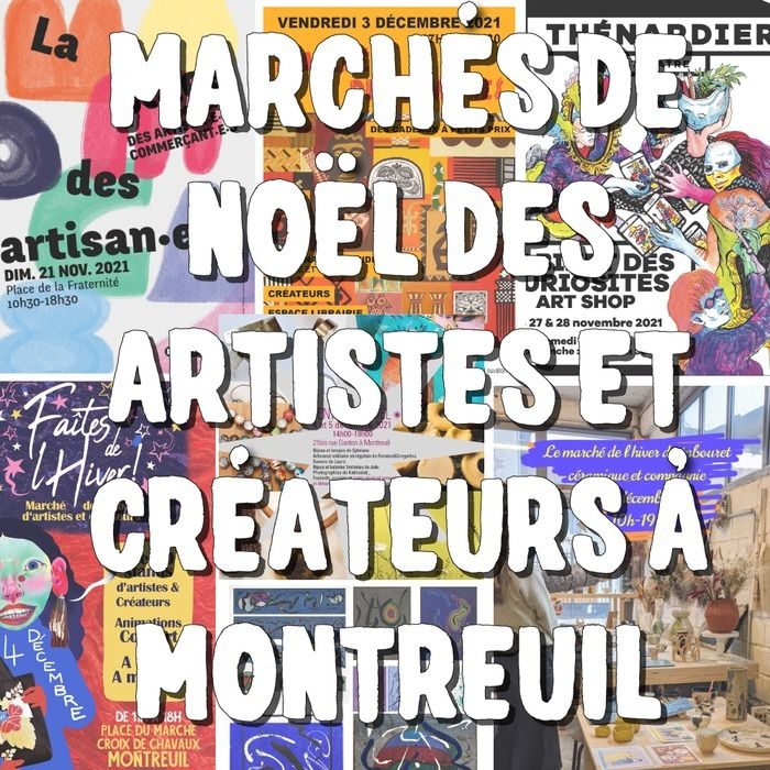 Retrouvez sur une carte en ligne tous les marchés de noël des artistes et créateurs