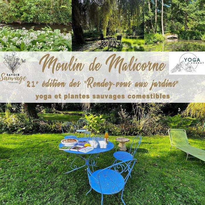 Le Moulin de Malicorne/ Un Jardin Ecosystem bietet Ihnen ein einzigartiges sensorisches Erlebnis und ein unvergessliches Eintauchen in das Herz seines außergewöhnlichen Parks, mit Ihrem Wohlbefinden i