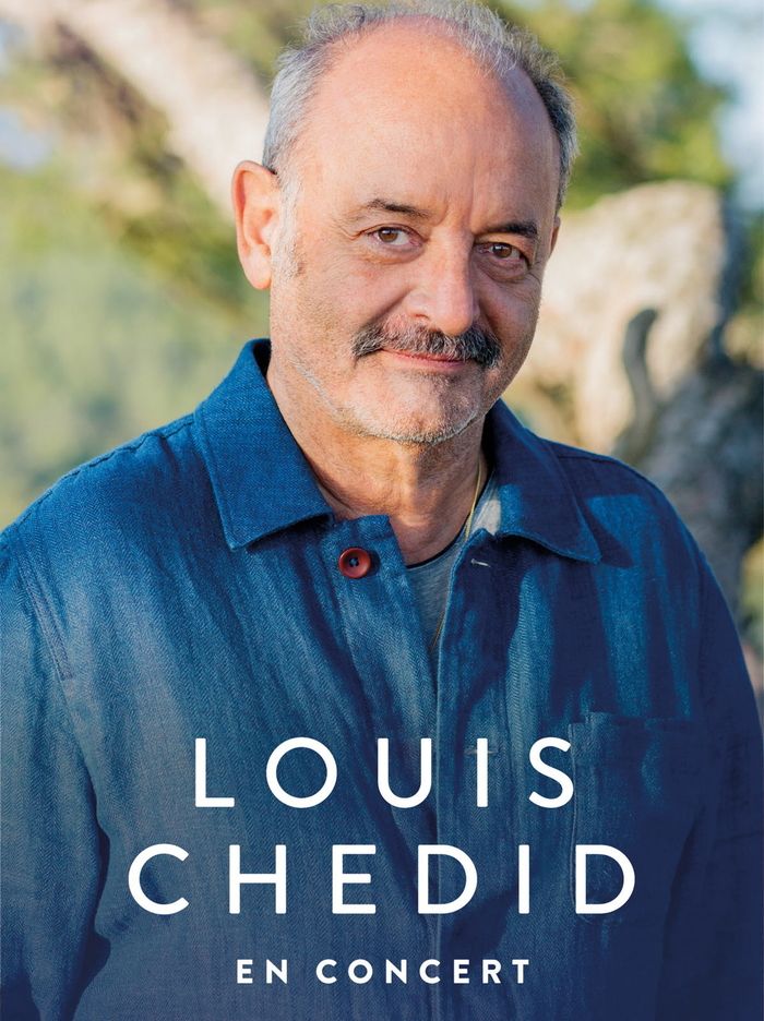 Concert de Louis Chedid, auteur-compositeur-interprète, écrivain et réalisateur français.