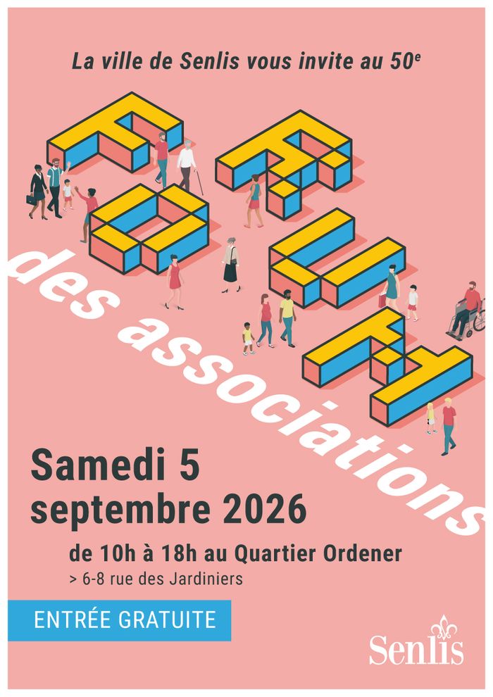 Le Forum des Associations est le traditionnel rendez-vous de la rentrée qui réunit les associations senlisiennes.