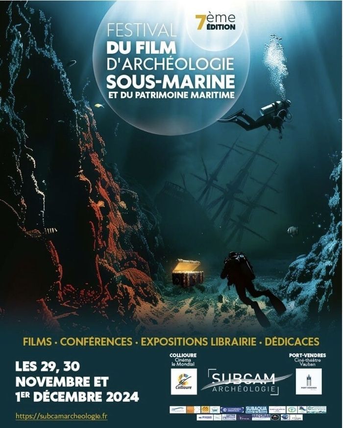 7ème Festival du film d'archéologie sous-marine et du patrimoine maritime (SUBCAM)