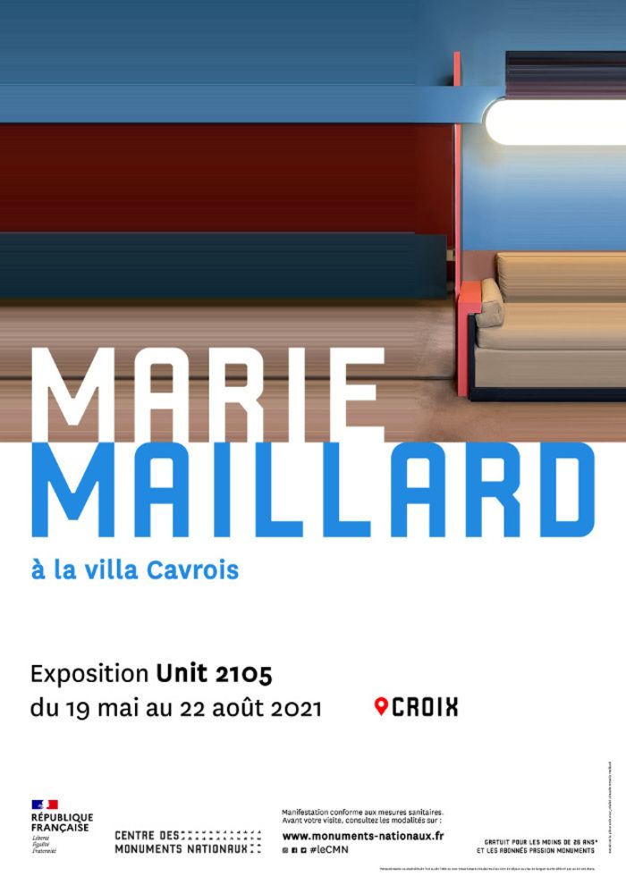 Le Centre des monuments nationaux invite l'artiste Marie Maillard pour une carte blanche à la villa Cavrois. Du 19 mai au 22 août 2021.