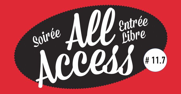 Voilà maintenant 11 saisons que les soirées dites "All Access" sont devenues l’incontournable rendez-vous découvertes de La CLEF !