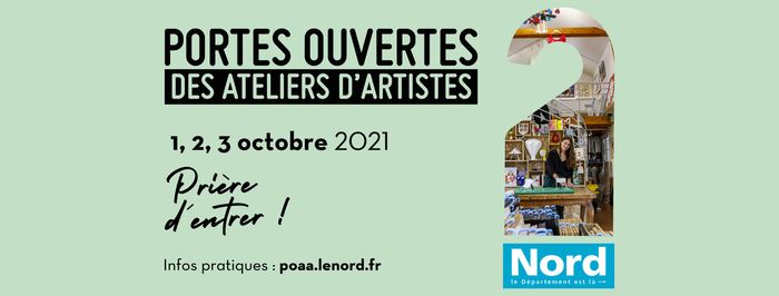 Les portes ouvertes des ateliers d'artistes vous offrent une nouvelle opportunité de découvrir l'Art sous toutes ses formes les 1, 2 et 3 octobre 2021.