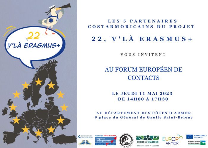 Organisé dans le cadre du projet 22 Vlà Erasmus +