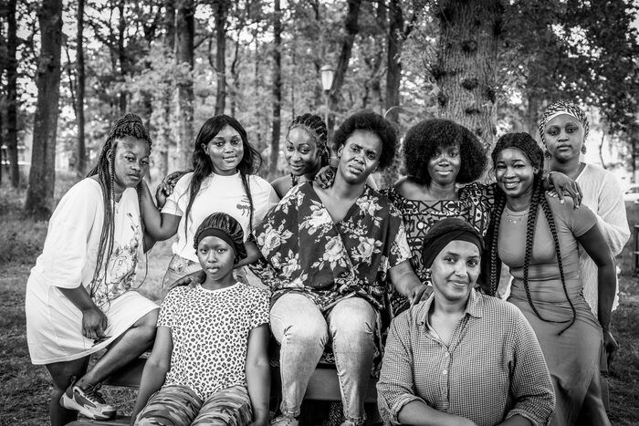 Exposition de photos de femmes réfugiées en France © Maggy DAGO