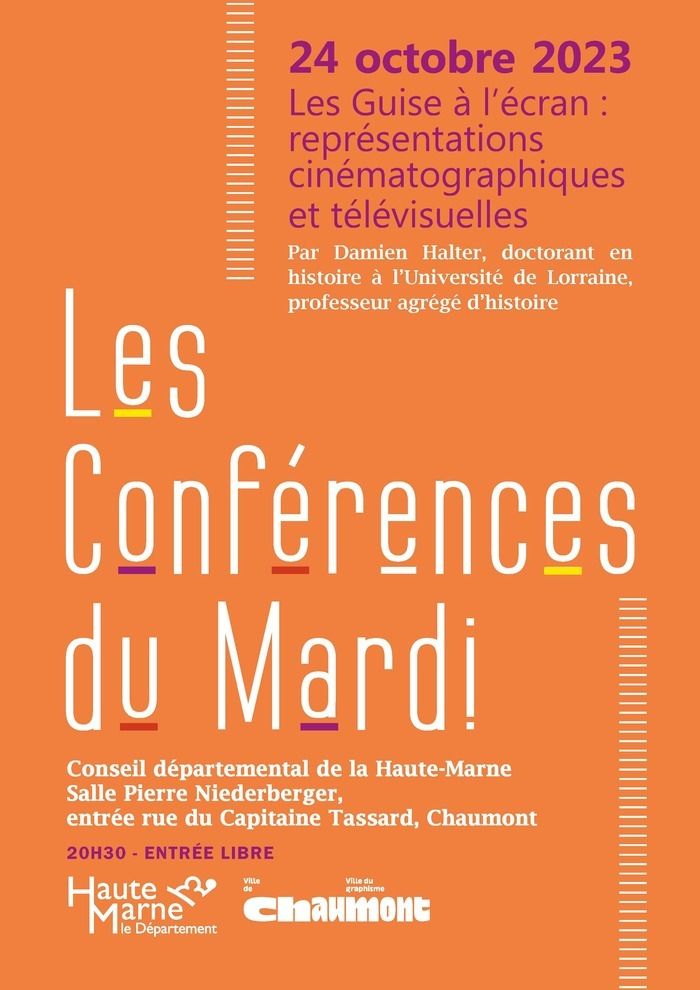 Dans le cadre des Conférences du Mardi. Conférence par Damien HALTER, doctorant en Histoire à l’Université de Lorraine, agrégé d’Histoire.