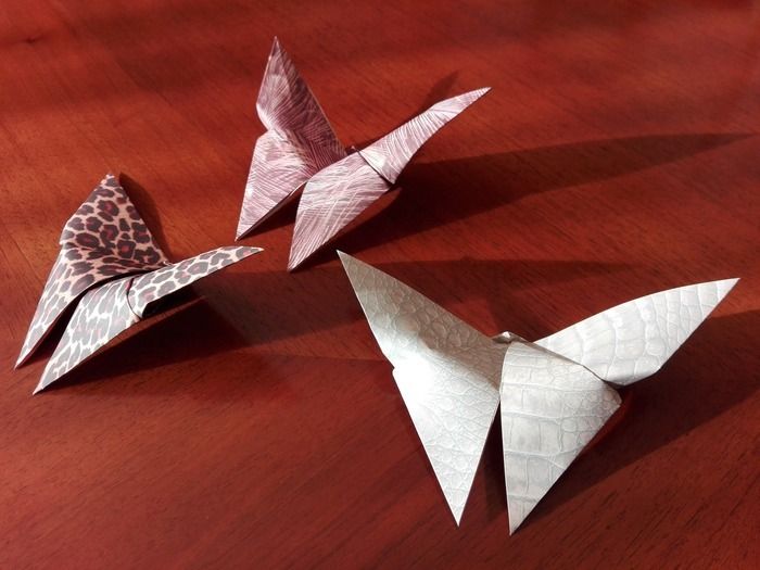 Origami : papillons, abeilles, coccinelles… toutes ces petites bêtes qui volent au dessus de nos têtes